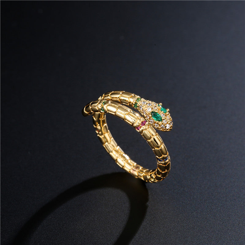 Adjustable Snake Ring For Women
