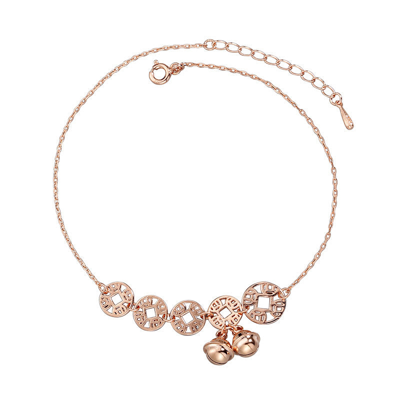Rose Gold Boho Anklet