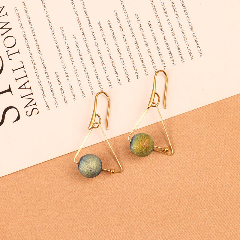 Triangle Retro Earrings