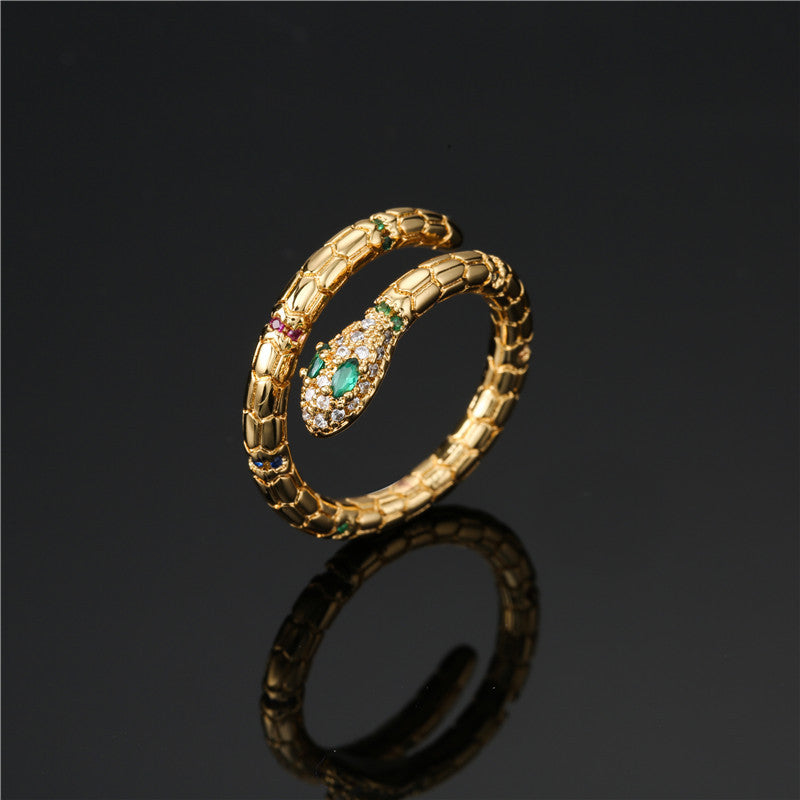 Adjustable Snake Ring For Women