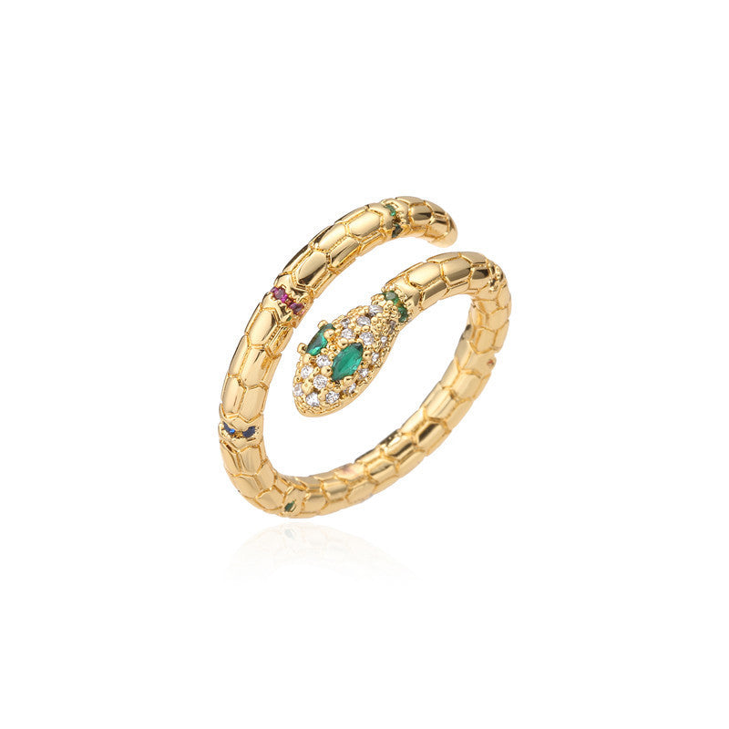 Adjustable Snake Ring For Women