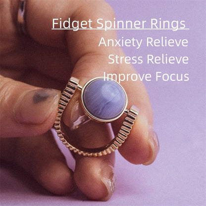 Stress Relief Fidget Spinner Rings
