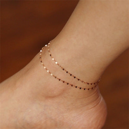 Non-Fading Stainless Steel Anklet