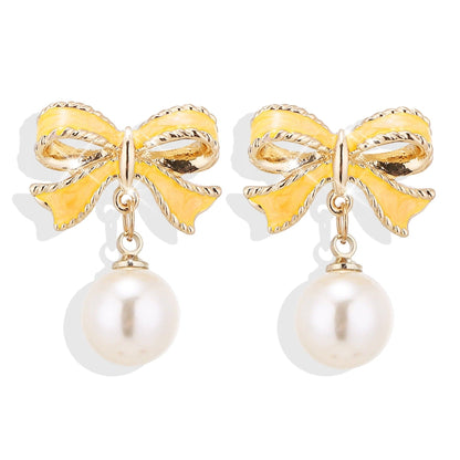 Drop Oil Ear Studs