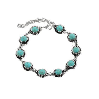 Retro Turquoise Beach Anklet