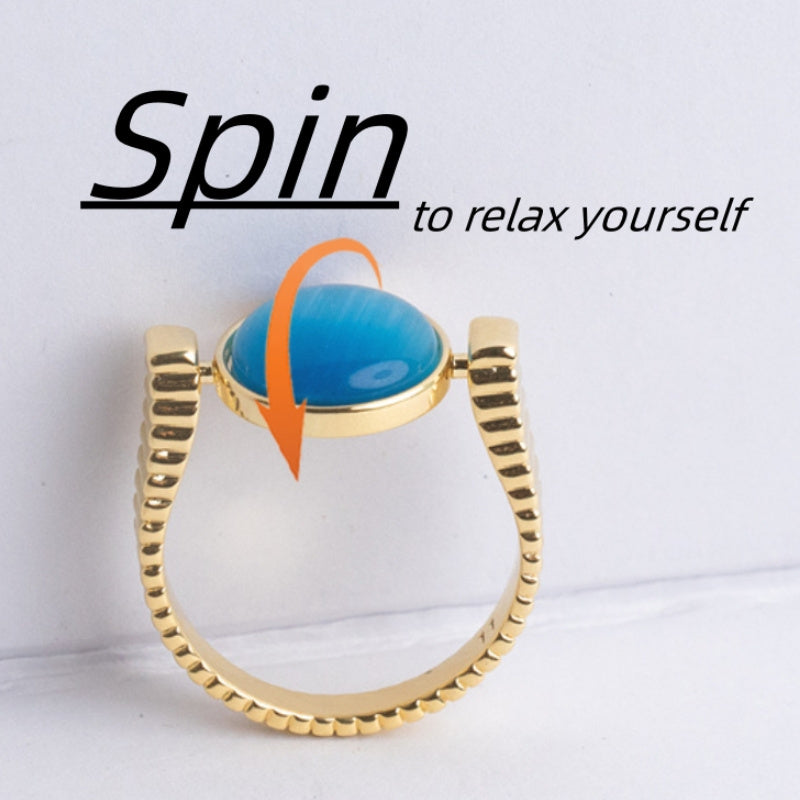Stress Relief Fidget Spinner Rings